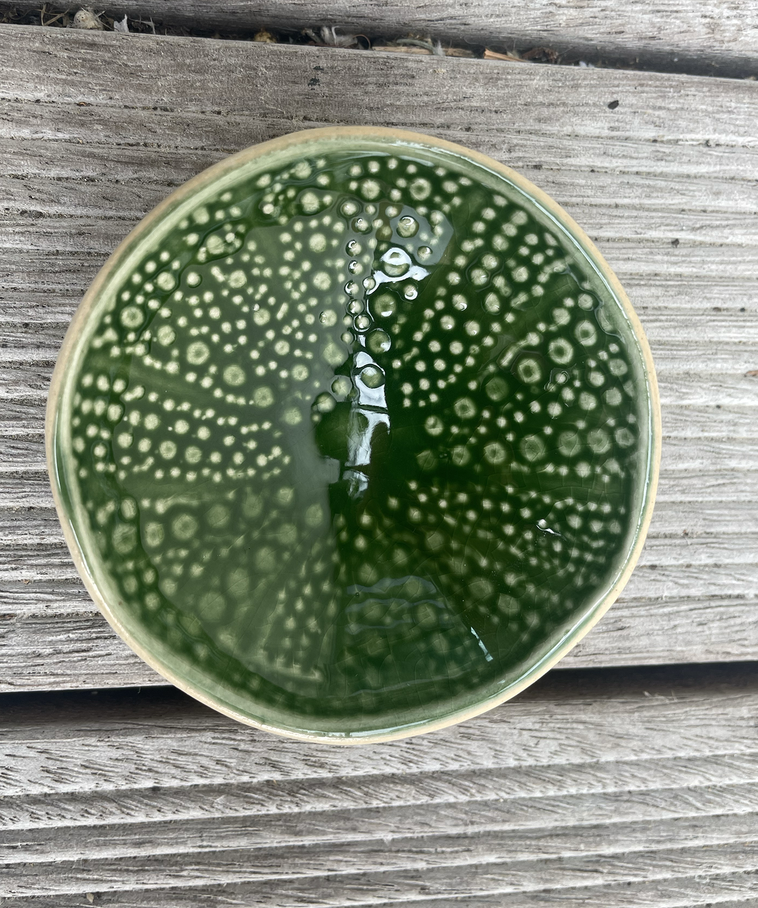 Kina Porcelain Bowl 7cm - Green Kina Porcelain Bowl 7cm - Green