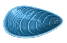 Load image into Gallery viewer, mussel blue 8cm