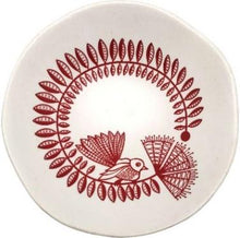 Load image into Gallery viewer, red fantail & pohutukawa on white