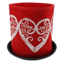 Load image into Gallery viewer, white aroha on red