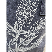 Load image into Gallery viewer, white koromiko on grey / purple