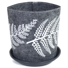 Load image into Gallery viewer, white fern on mid grey