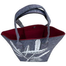 Load image into Gallery viewer, rewarewa on grey / burgandy