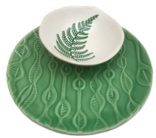 Load image into Gallery viewer, green fern on white