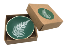 Load image into Gallery viewer, white fern on green