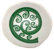 Load image into Gallery viewer, green fern frond on white