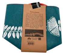 Load image into Gallery viewer, pohutukawa on teal