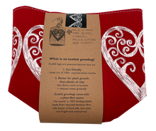 Load image into Gallery viewer, white aroha on red