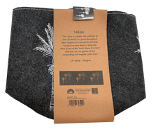 Load image into Gallery viewer, white nikau on dark grey