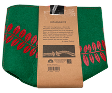 Load image into Gallery viewer, red pohutukawa on green