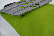 Load image into Gallery viewer, ponga green & grey · green backpack