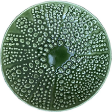 Load image into Gallery viewer, kina round green - 22cm porcelain bowl
