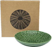 Load image into Gallery viewer, kina round green - 22cm porcelain bowl
