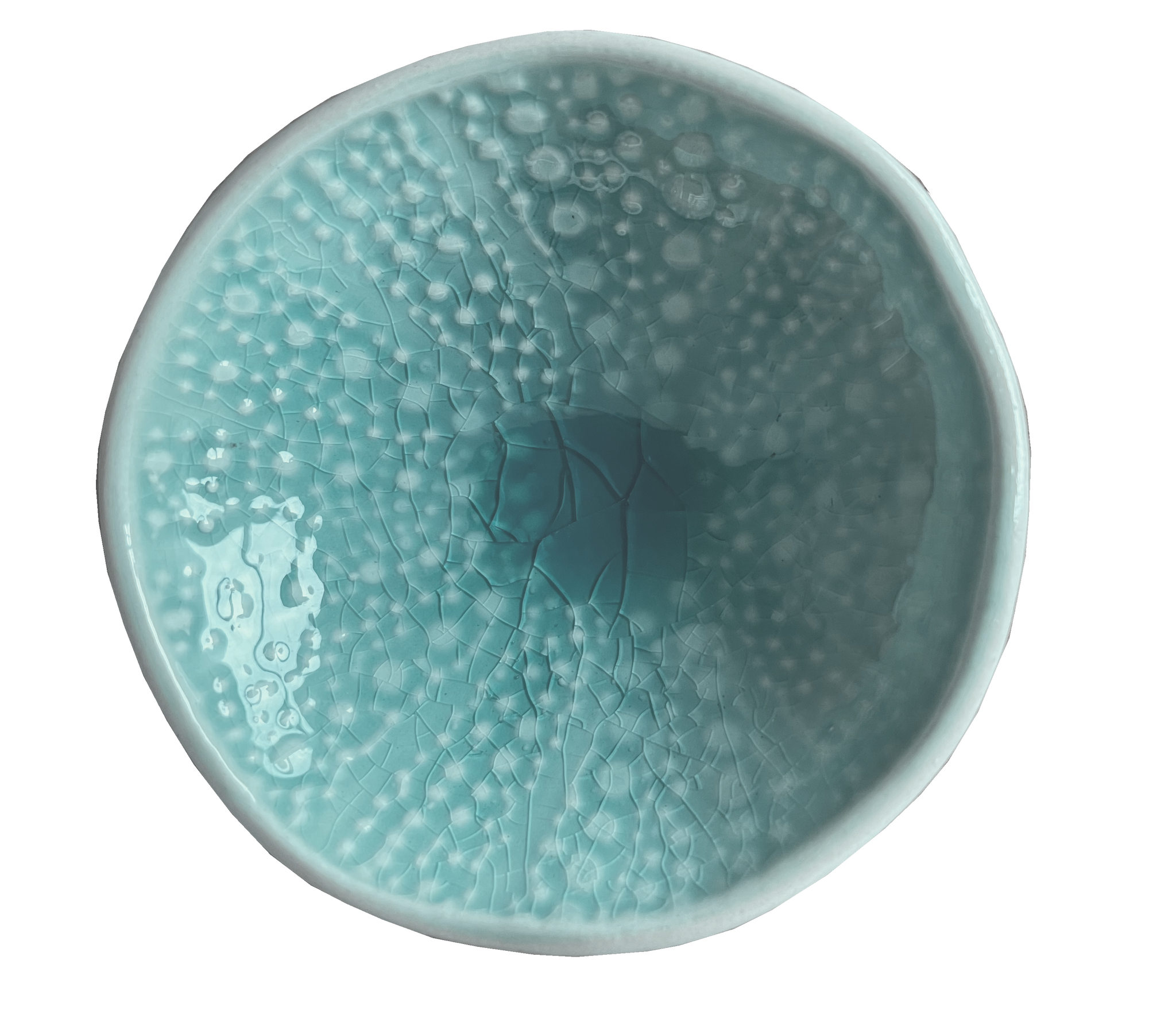 Kina Porcelain Bowl 7cm - Aqua Kina Porcelain Bowl 7cm - Aqua