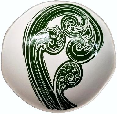 ponga 2 green & white – JoLuping_Design