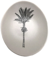Load image into Gallery viewer, black nikau on white
