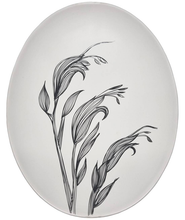 Load image into Gallery viewer, harakeke flower 1 black on white
